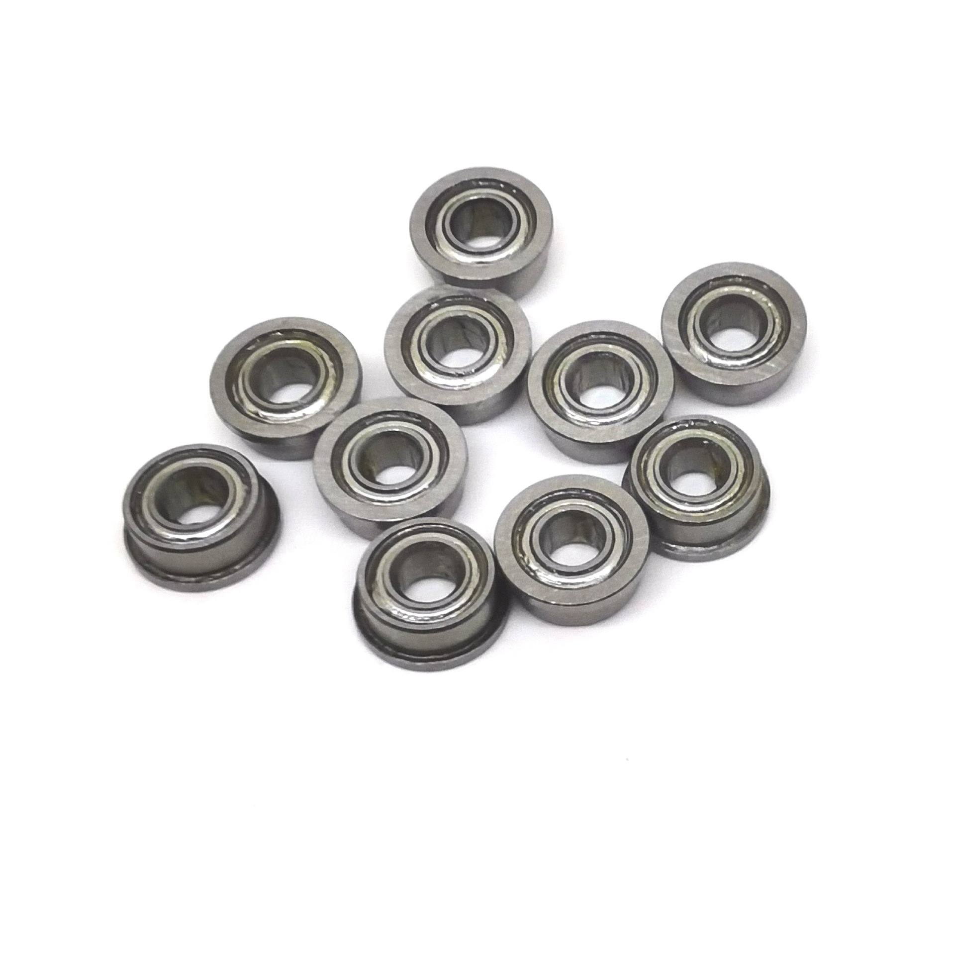 供应公制法兰轴承F684ZZ 规格：4*9*4法兰外径10.3深沟球轴承