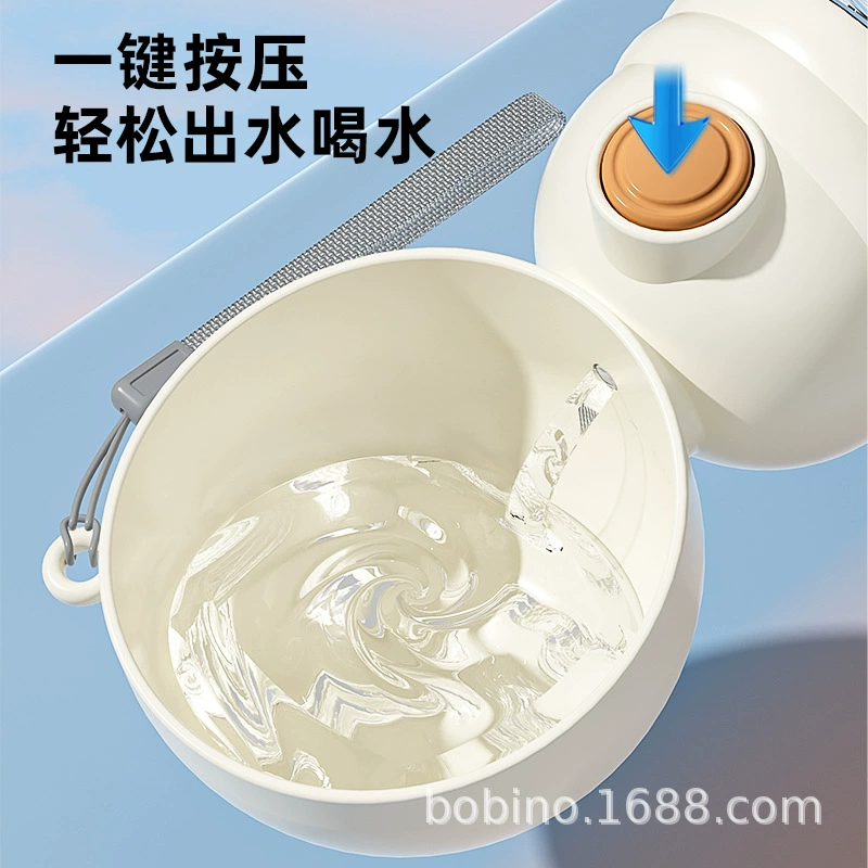 Кормушка для воды на улице из ПП для собак, обновленная, водонепроницаемая, переносная чайник-подняк, необходимая для прогулок с собакой, поилка для кошек и собак