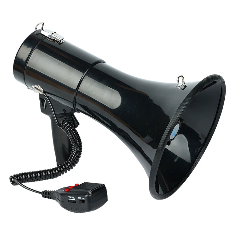 ER-66 50W аварийный ручной громкоговоритель 12V громкоговоритель громкоговоритель громкоговоритель громкоговоритель может записывать циклическое воспроизведение