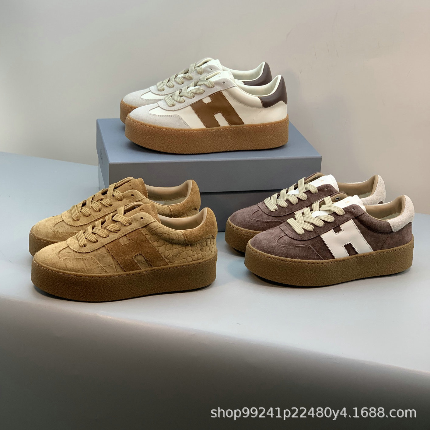 Retro comfortable universal sneakers, casual GAT shoes platform, Collection Year 2025