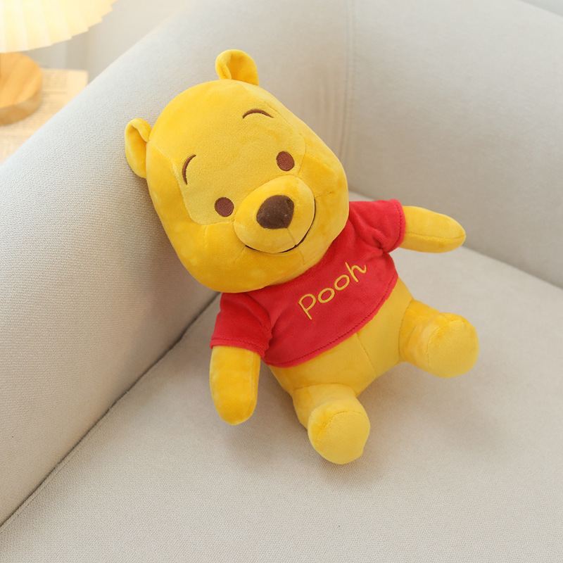 Chezai Car Baby Observation Mirror, Car Interior Rearview Mirror for Baby Safety Seat (Large field of view rear view auxiliary mirror) - winnie-the-pooh-doll-25cm