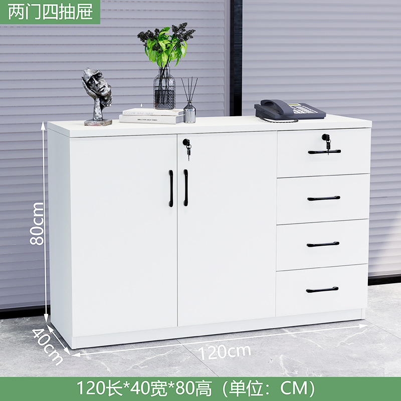 オフィス収納引き出しキャビネット、フロアファイルキャビネット、木製ファイルキャビネット、ローキャビネット、スライド式収納キャビネット