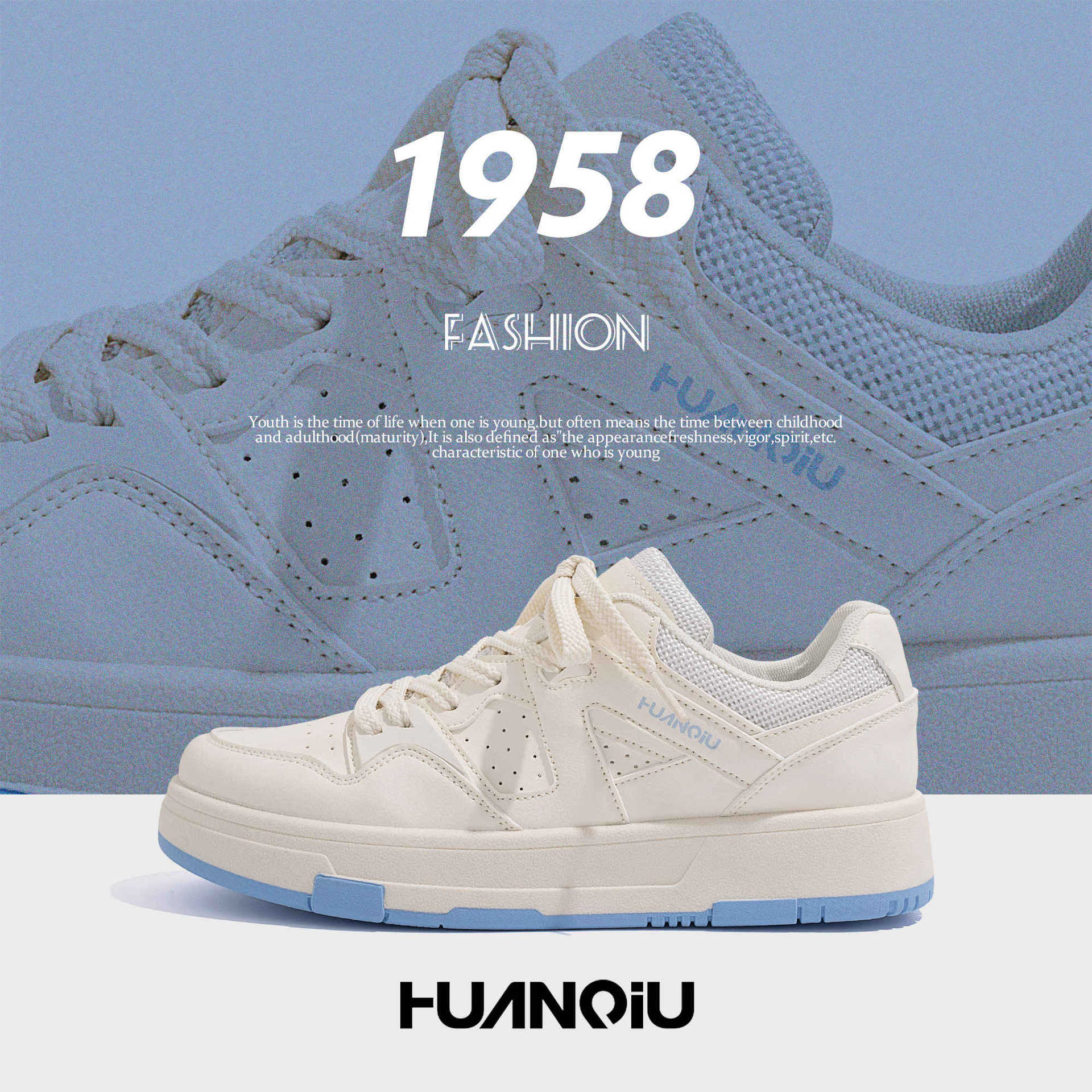 环球情侣小白鞋2025百搭潮流鞋子女厚底增高韩版低帮板鞋ZHQ5656