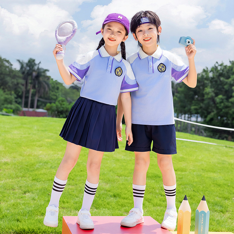 幼儿园班服春秋园服小学生英伦一年级秋冬季运动会冲锋衣校服套装|undefined