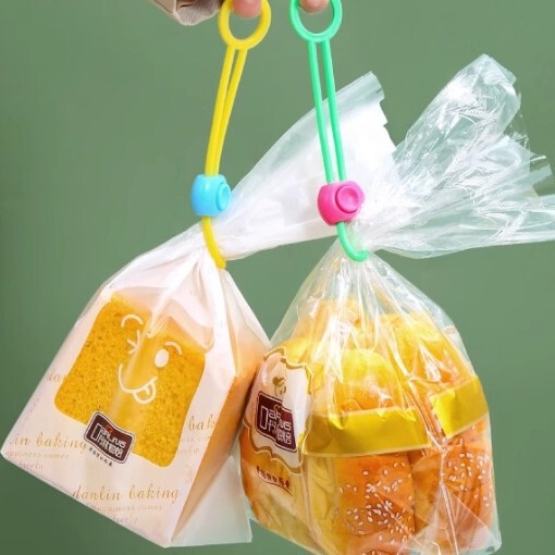 カラー封口バンド封口クリップ食品密封ロープ結束食品新鮮保持多機能封口バンド|undefined