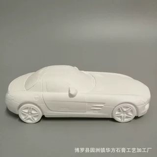 按照客人要求定制石膏汽车，不可退货退款