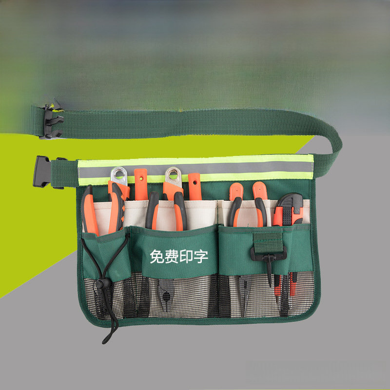 공장 직접 도매 재고 정원 원예 도구 키트 청소 위생 도구 허리 가방 청소 가방 아마존 상품