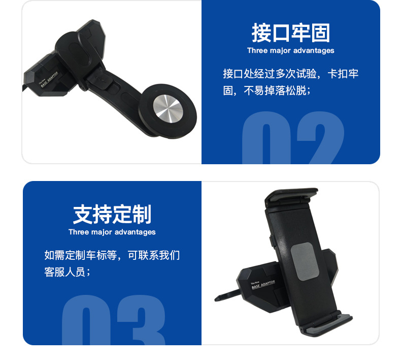 Car Multifunctional Phone Tablet Holder & Hanger for Tesla Model 3/Y
