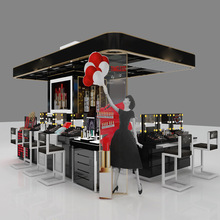 美容院产品展示架美甲柜伴手礼置物收纳理发彩妆化妆品护肤展示柜