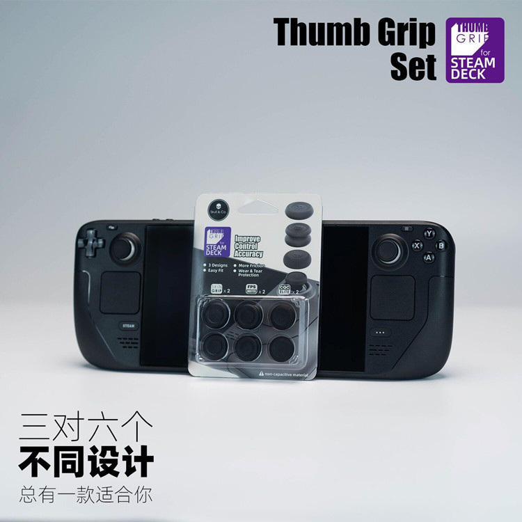 Suitable for Skull&Co.Steam Deck/Oled/Rog Ally/X Joystick Caps to Protect the Button Caps