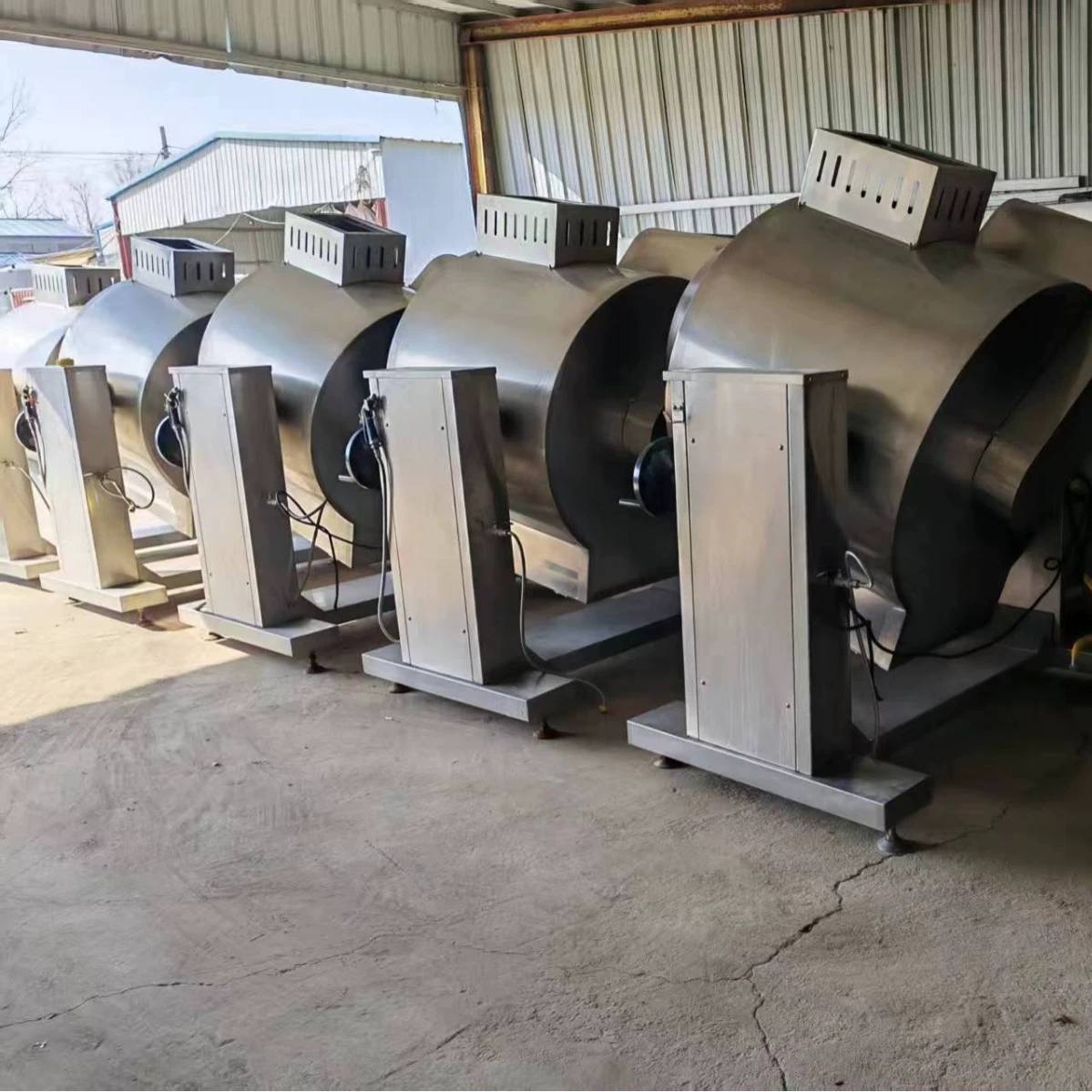 Переработка бывшего в употреблении оборудования для приготовления пищи вращающаяся машина для приготовления пищи, пищевая промышленность и производство напитков Коммерческая машина для приготовления пищи