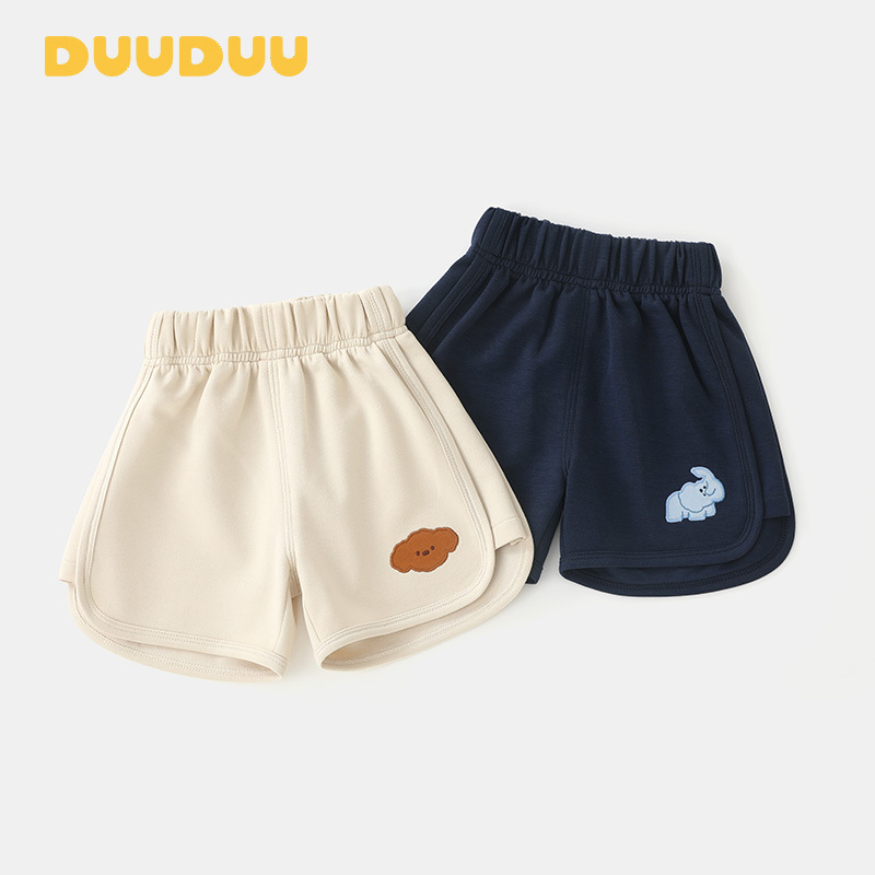 DUUDUU Cool Sense Baby Casual Pants Children's Shorts Baby Class A Out Wearing Beach Boys Pants Summer Thin