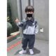 Boys autumn suit 2024 new style boys cool handsome sports clothes tide children baby vests spring and autumn