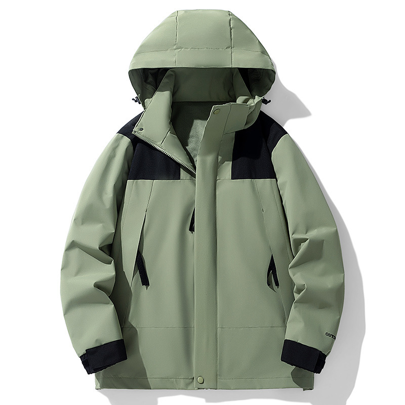 Graphene Couple Style All-Season Jacket Men's Jacket Men's and Women's Jacket Waterproof Windbreaker Outdoor Fishing and Mountaineering Clothing Trendy