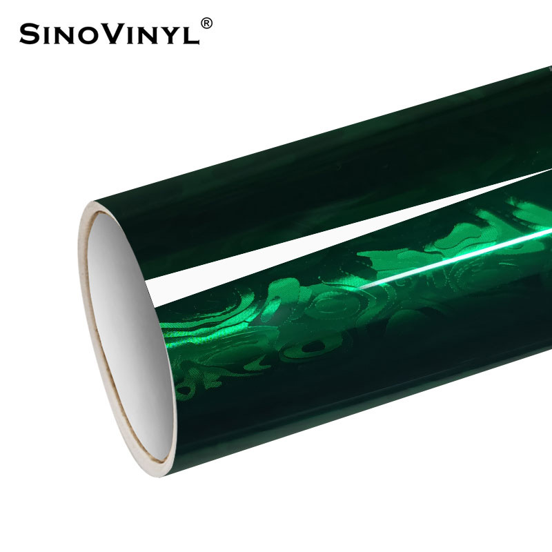 PET de alta definición galvanizado cosmic estriado de fibra de carbono espejo retrovisor decoración pegatinas de película de cambio de color de automóvil pegatinas de película de cuerpo