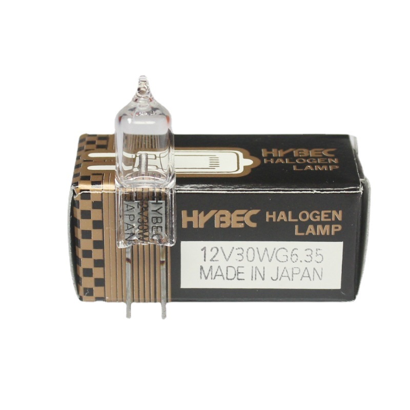 HYBEC (MIYAKAWA) HBL-585 JC 12V 30W G6.35 2000-hour tungsten lamp (Japan)
