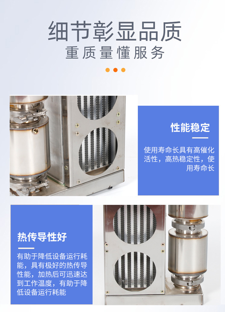 Moxibustion Smoke Extractor, Moxibustion Purifier, Moxibustion Smoke Purifier, Custom-Made New Moxibustion Three-Way Catalytic Converter Set