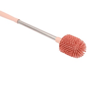 5-10 yuan store supermarket supply wholesale boutique round head stainless steel rod toilet brush 51116 toilet brush wholesale