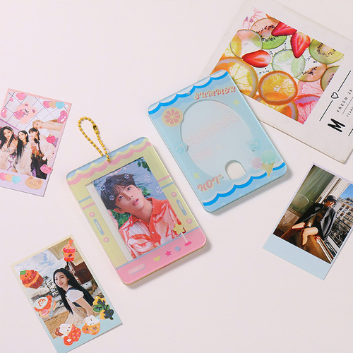 Original new small card card holder card brick standing card Guka card holder Gupan desktop card holder small card protection card holder