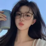 冷茶色近视眼镜韩系素颜神器ins超轻大脸显瘦防蓝光百搭平光镜K