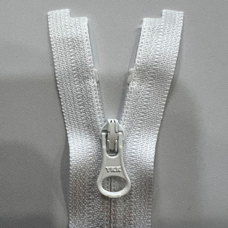 YKK3号尼龙拉链反装开尾拉链皮肤衣速干衣专用黑色白色拉链批发|undefined