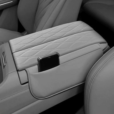 Suitable for Lynk 08 special Armrest box pad - lynk-co-08-gray