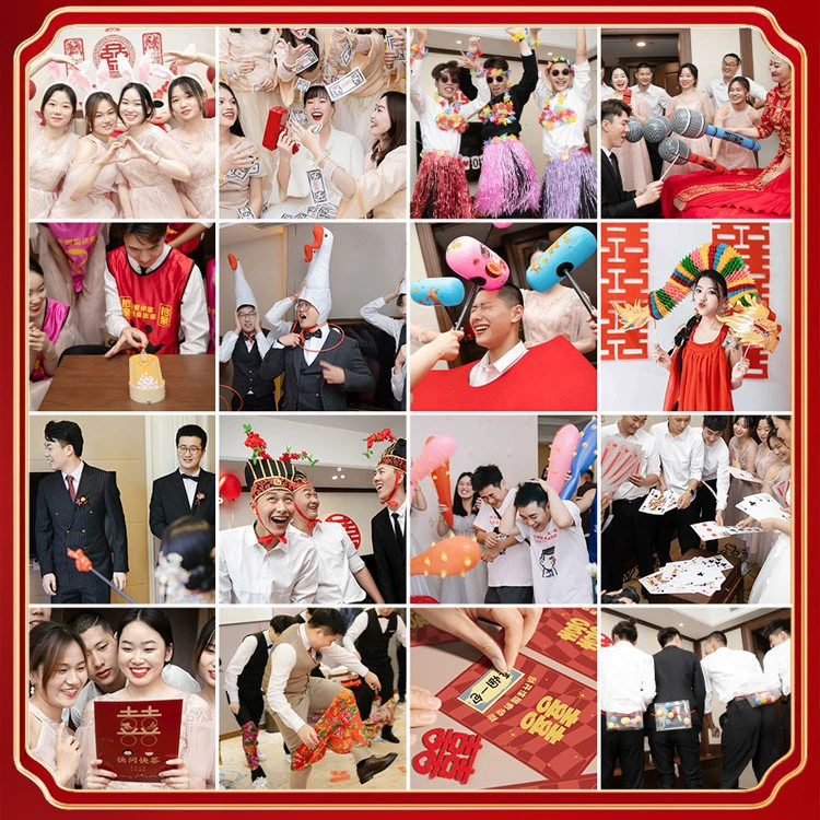 Игра в пикап, маленькая карточка, халат, креативное обещание жениха, свадебная фотосессия, свадьба ✅ Забавный блок двери W18