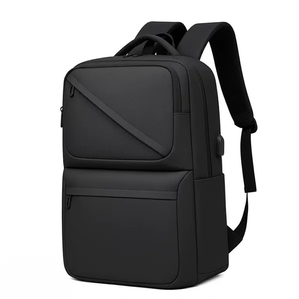 Cross-border men's new backpack, business commuter backpack, large-capacity school bag, laptop bag, business trip travel backpack