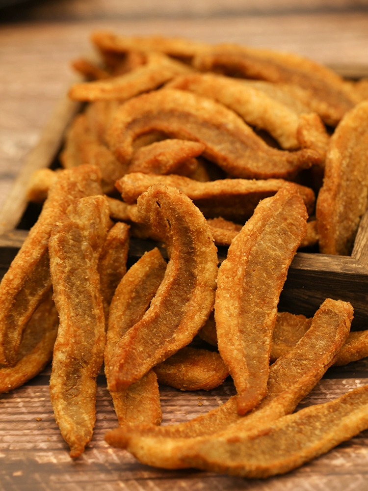 Qingdao Specialty Losterity Slag Crispy Meat Pure Pork Pork Pork Pork Standard Oil Stop Barrone ketone does not add starch snacks