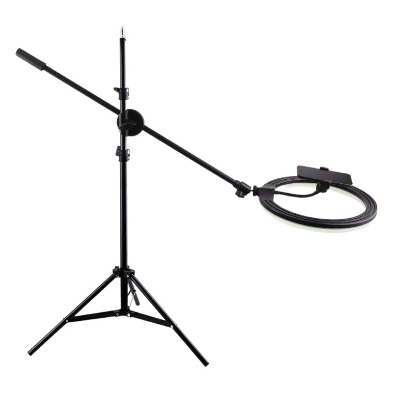 Soporte de Disparo vertical del teléfono móvil escritorio en vivo grabación de vídeo grabación de trípode Profesor de alimentos pintura caligrafía Luz de relleno superior