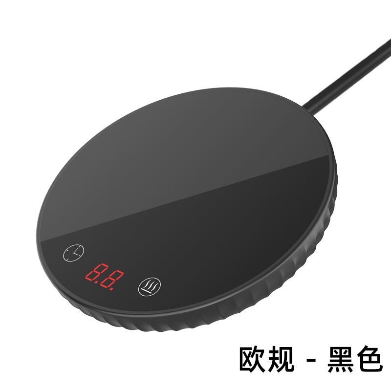 Pantalla digital de 55 grados Almohadilla de temperatura constante Almohadilla de calor de aislamiento de café Posavasos de calentamiento de aislamiento de regalo de cerámica Taza de calentamiento Base de almohadilla de calentamiento