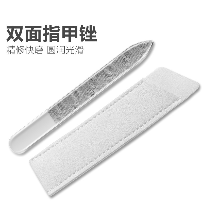 源工場の携帯型水洗いミニナノガラスの爪やすりのネイルアートの神器をこすります。|undefined