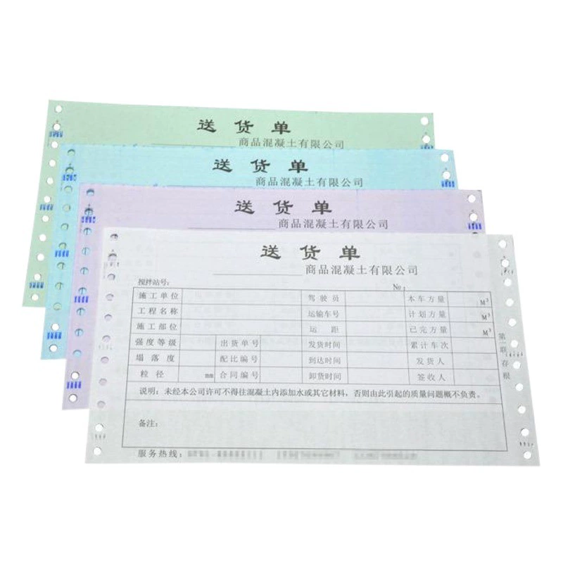 Подгонянная фабрикой машинная Доставка Примечание Тройная Доставка Примечание доставка лист игла печатная бумага продажа лист компьютерная печать бумаги