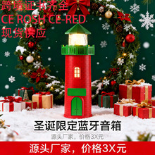 跨境圣诞氛围灯新款灯塔小夜灯卧室氛围灯桌面浪漫摆件生日情侣