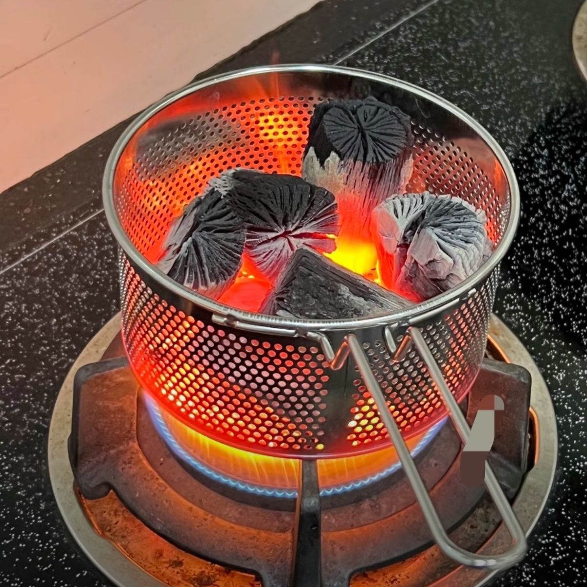 室内电点木炭点炭炭炉卡式炉点木碳点火茶点烧烤户外引炭引燃