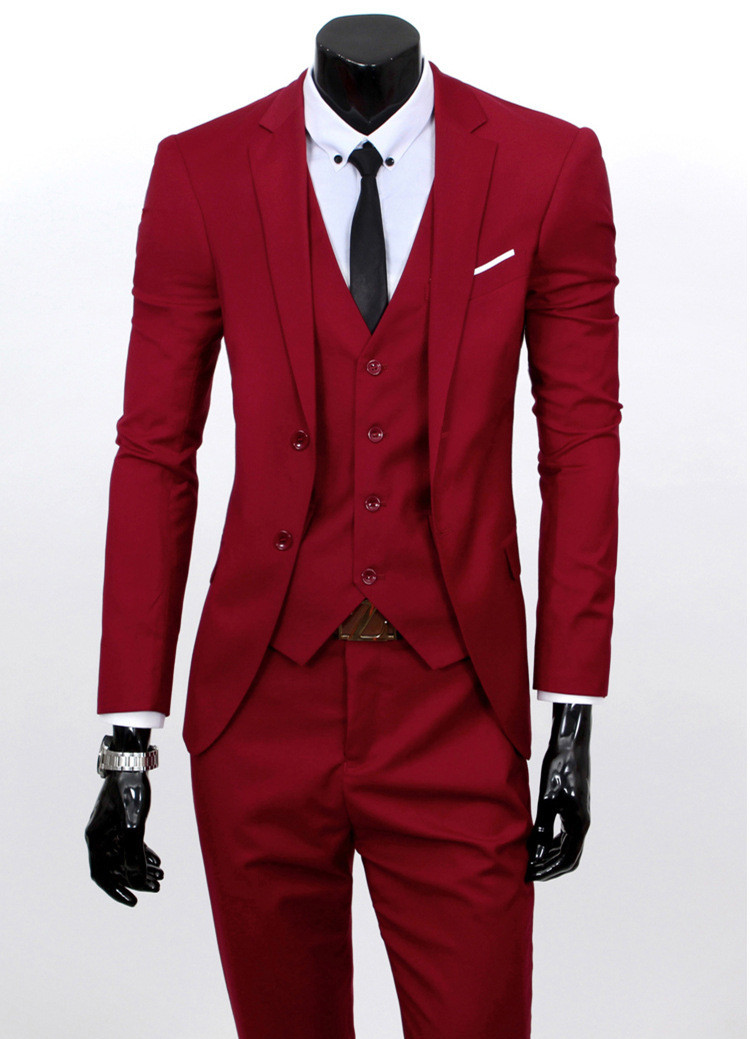 Men's Solid Color Blazer Men's Clothing display picture 22