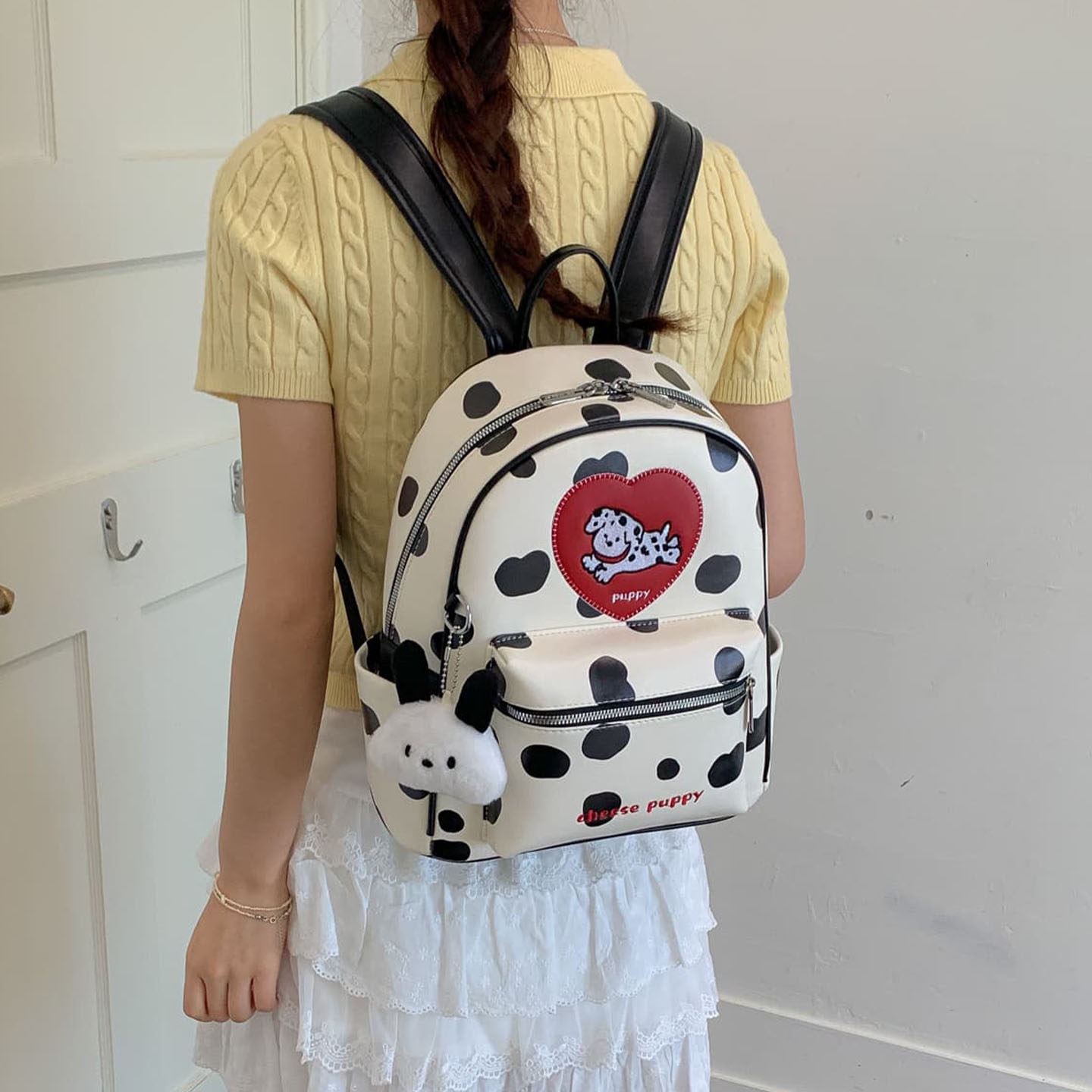 Viajes de punto de onda de hombros de verano 2026 amor mochila de alta capacidad de alto valor ligera diaria nicho nueva mochila