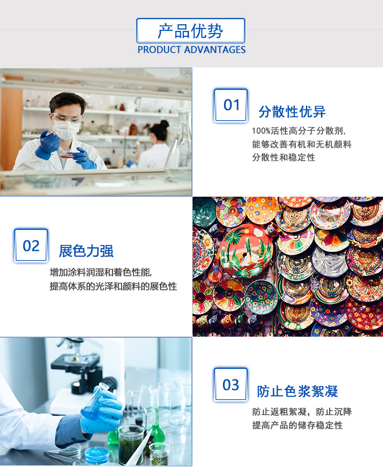產(chǎn)品優(yōu)勢-分散劑