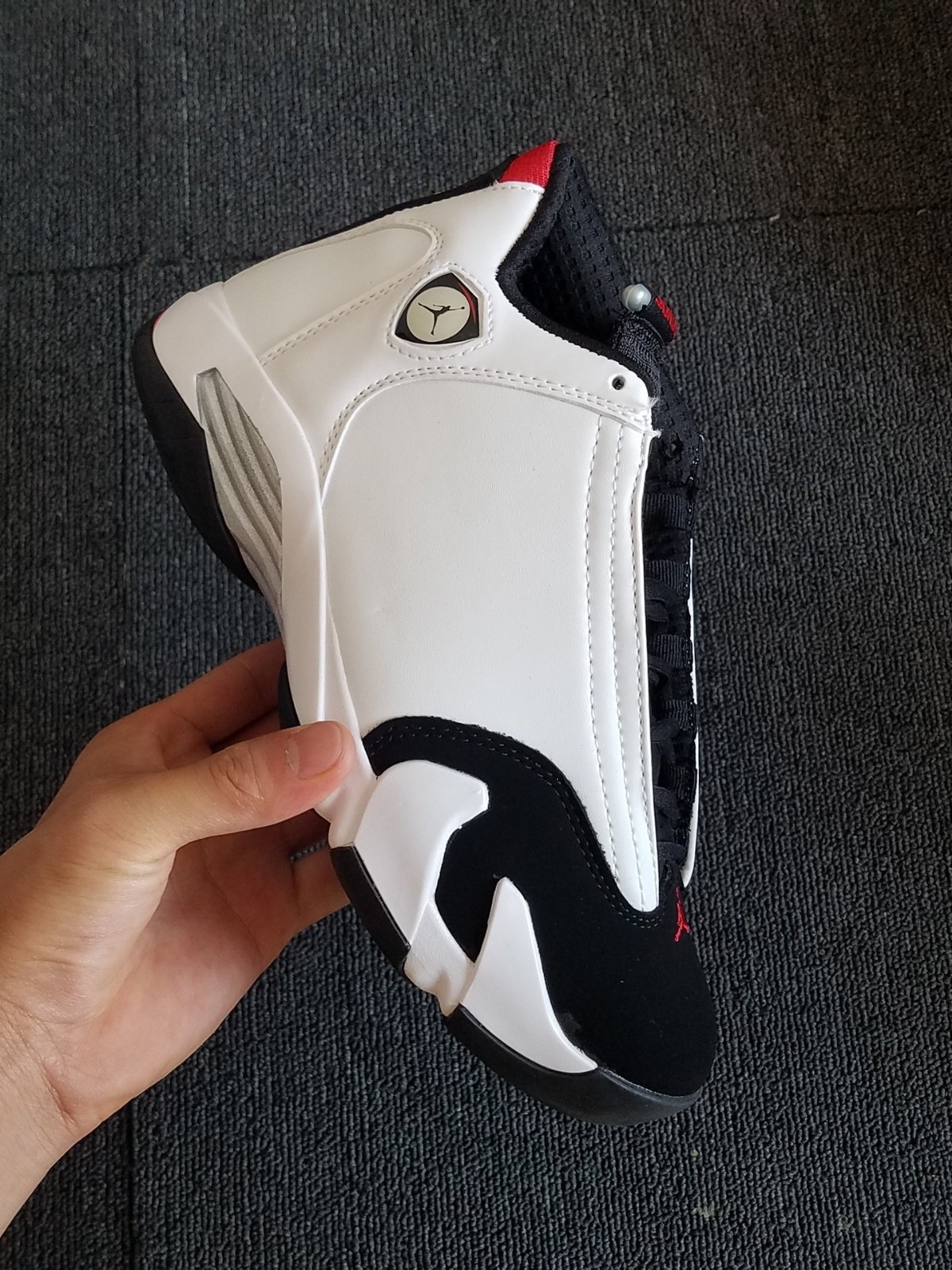 Zapatos de baloncesto puros original aj14 Joe14 rojo Ferrari retro versátil zapatos deportivos para hombres y mujeres
