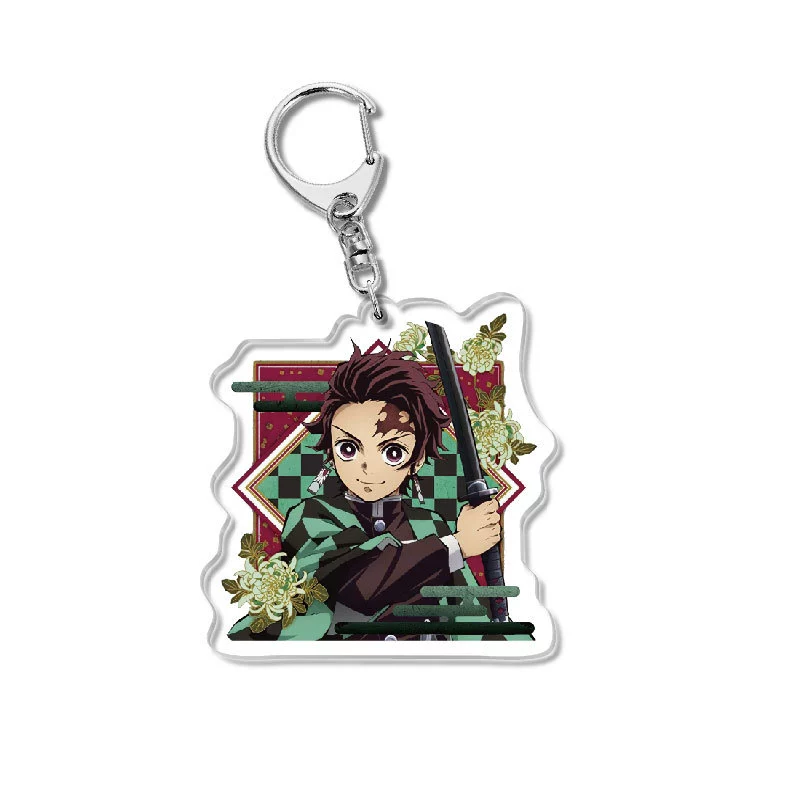 Acrylic keychain, creative pendant, Birthday gift