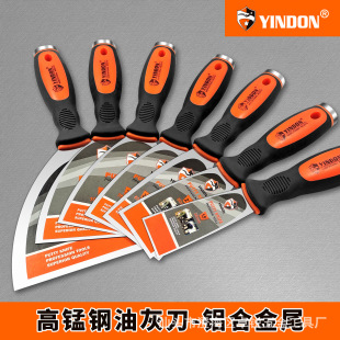 Ultra-Thick Stainless Steel Mirror Putty Knife Fine Polished Putty Shovel Scraper Paint Wall Trowel Cleaning Putty Shovel