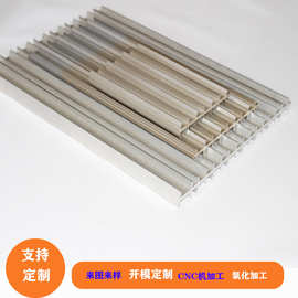 铝合金波浪装饰板  铝型材槽板 铝合金长城板
