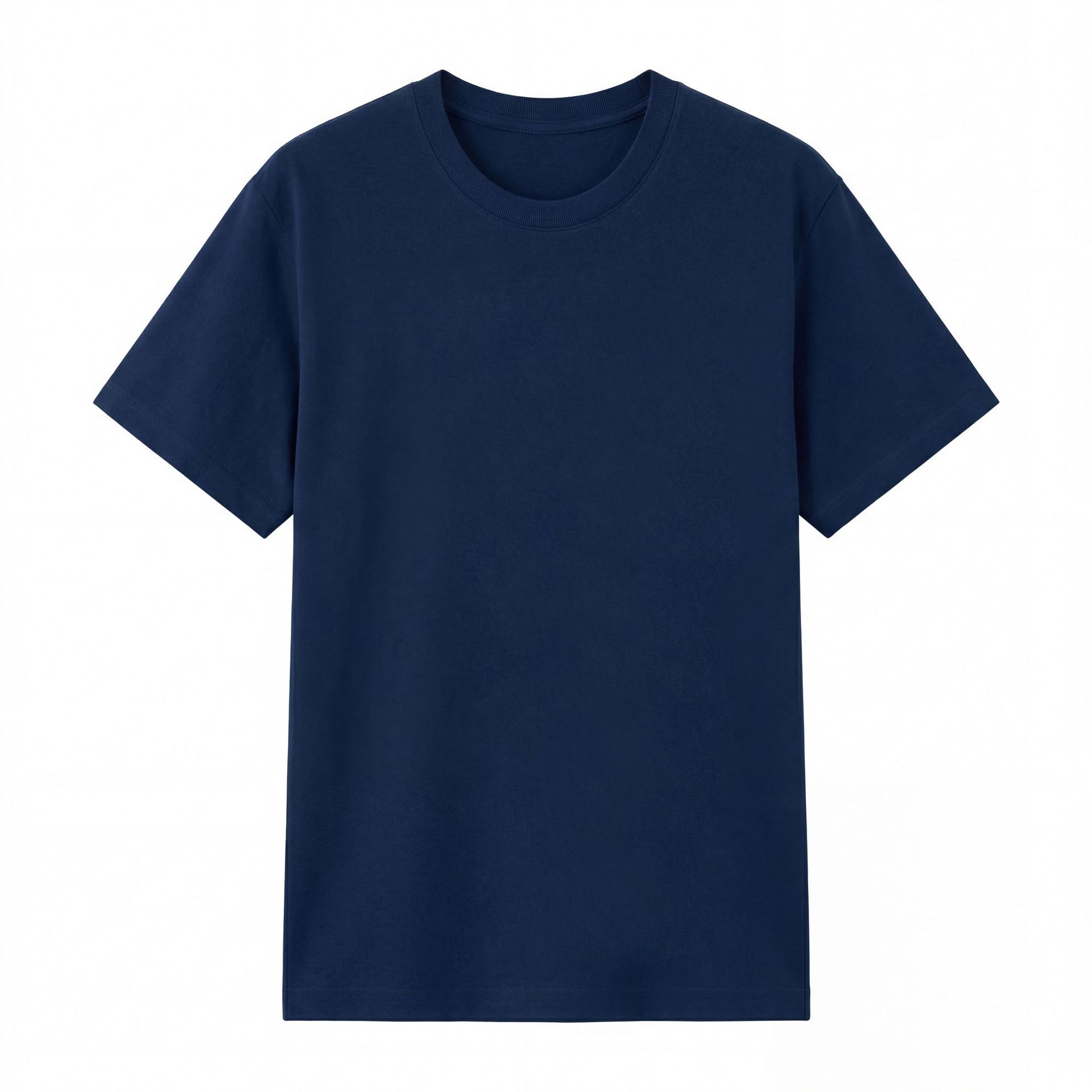 Camiseta de Manga Corta para Hombre de Algodón Transpirable y Antiarrugas para Ocio