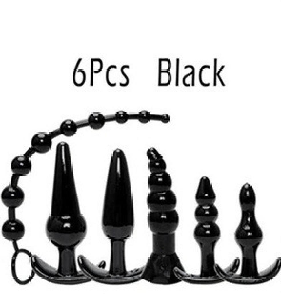 블랙 6 피스 세트