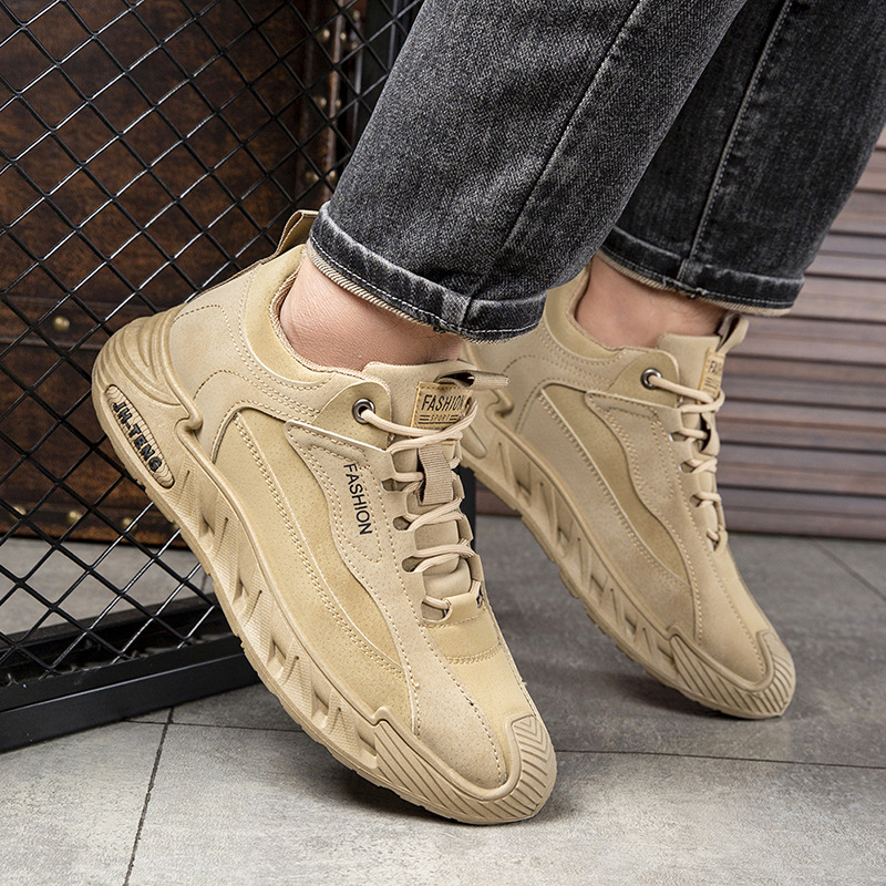 Fashionable trend retro low casual footwear