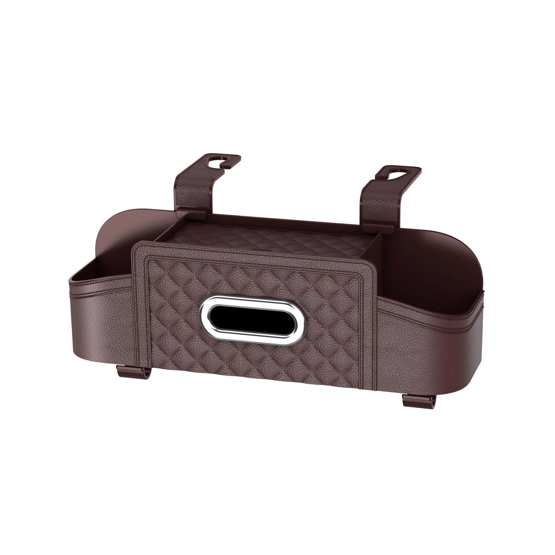 Car seat back storage box, hanging tissue box, multifunctional car storage box, water cup holder, seat back storage box wholesale