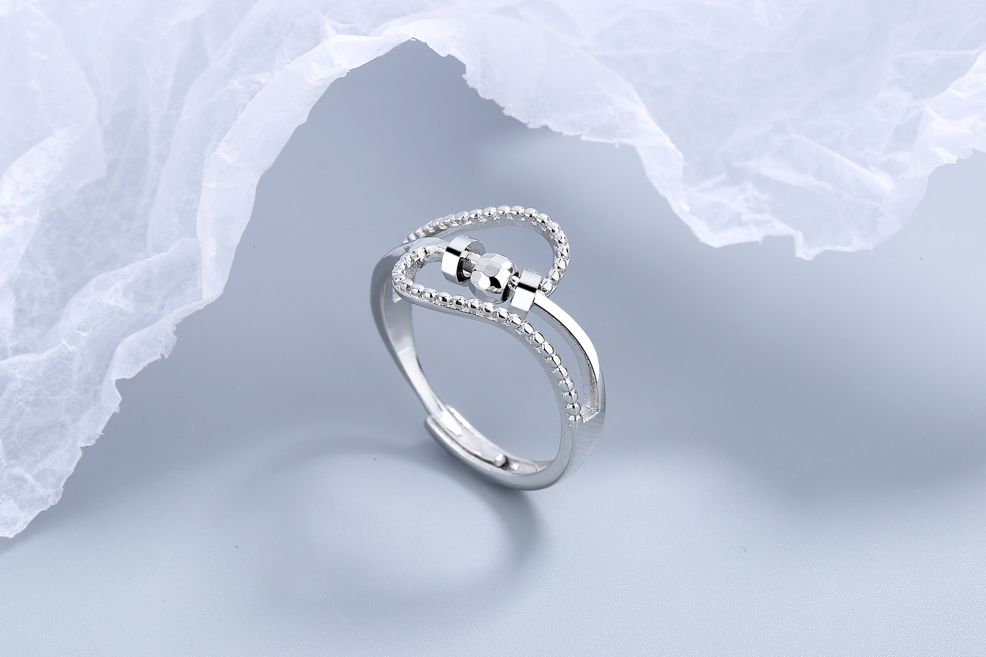 Fashion Geometric Copper Rings 1 Piece