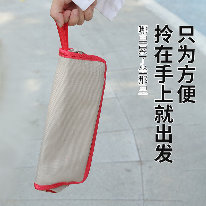 キャンプ用の持ち運びに便利な折りたたみスツール、ポータブル屋外釣り、春のお出かけ、電車旅行、登山用のポータブルスツール|undefined