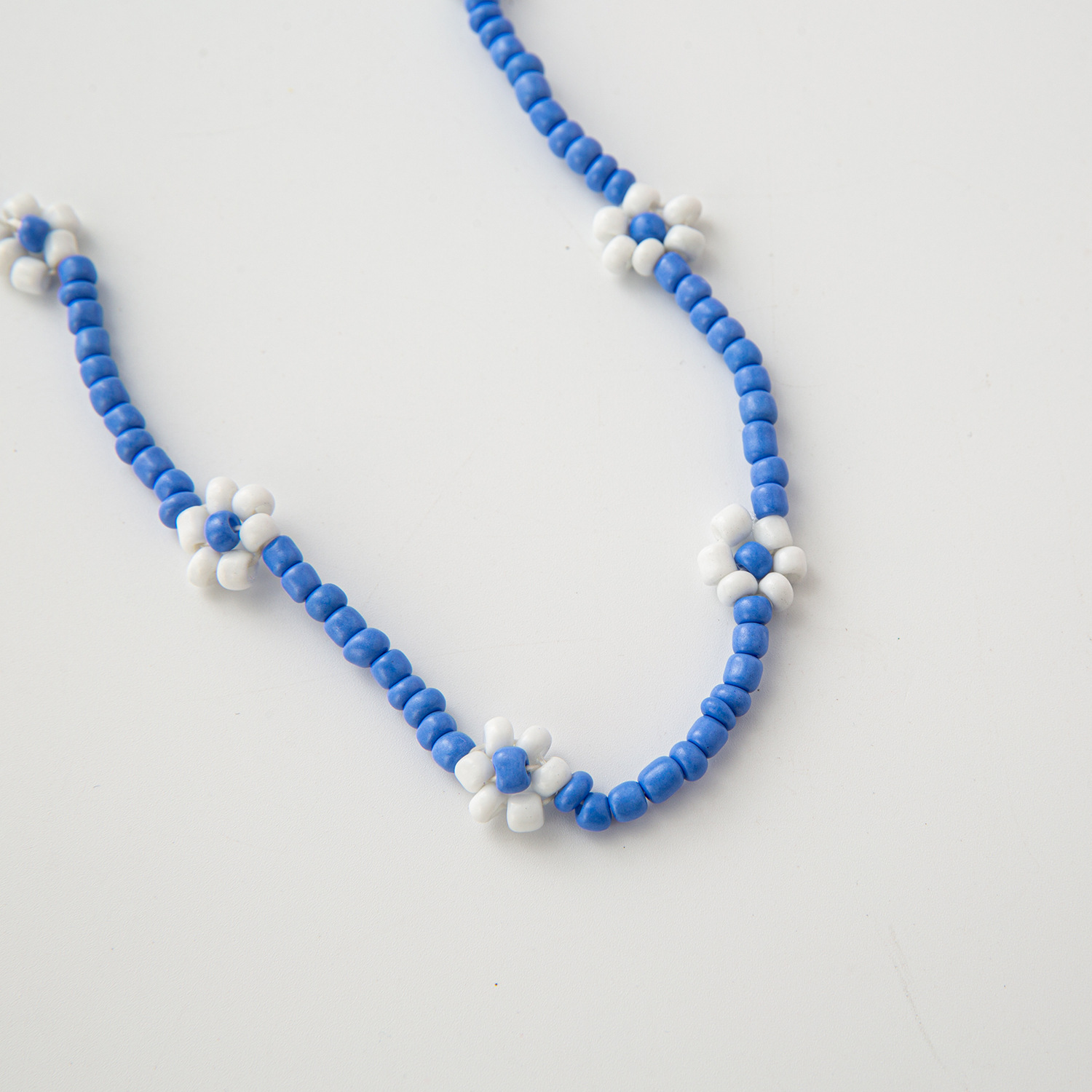 11g Weight Bracelets, Necklace Classification 1 Piece, 1 Set Quantity Holiday, Daily Occasion Resin, Seed Bead Material Flower Pattern Kid'S Gender Beaded Design Cartoon Style, Cute Style Cartoon Style Cute Flower Resin Seed Bead Beaded Kid'S Bracelets Necklace 14