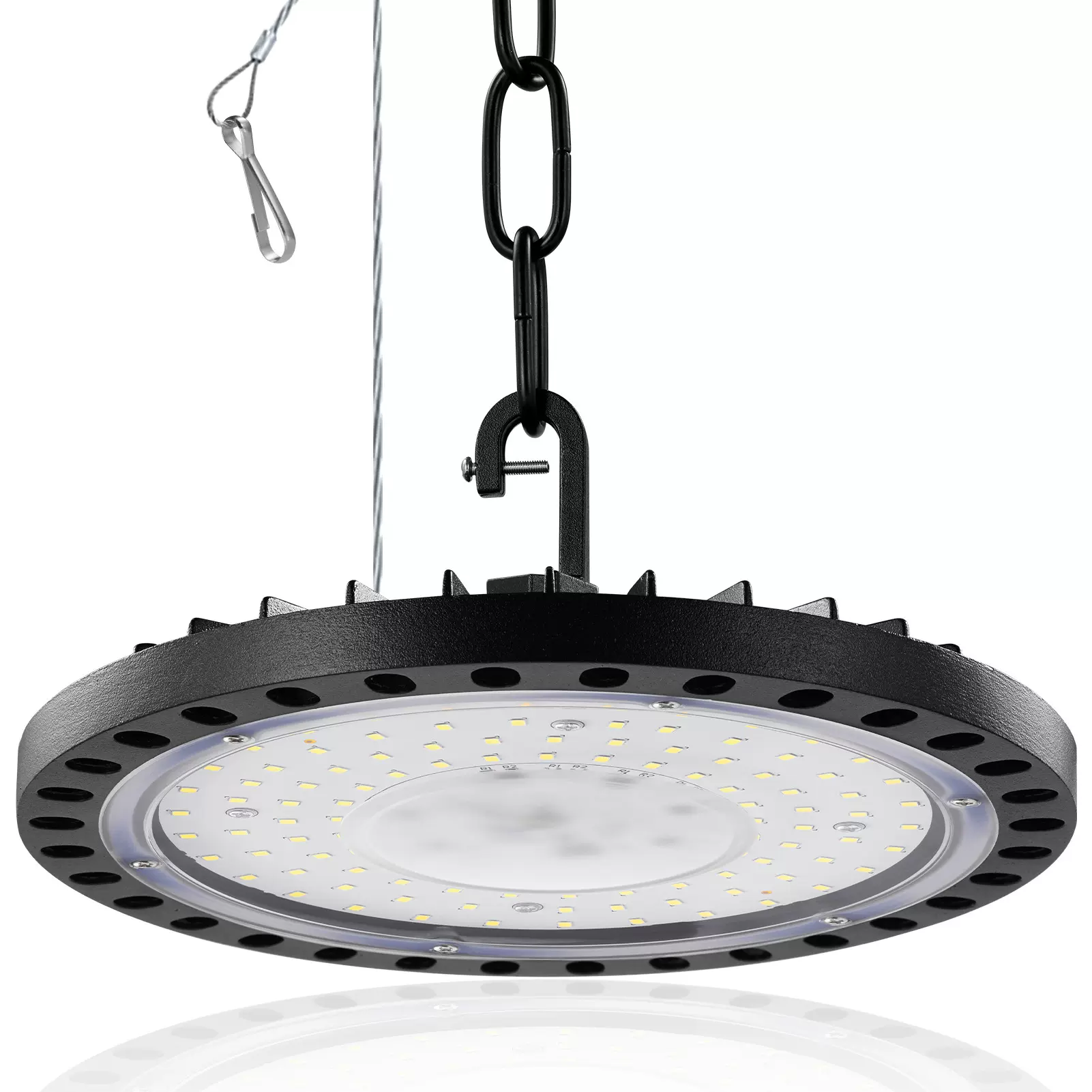 E3飞碟led灯厂房车间仓库圆形高棚灯线性ufo工矿灯高棚防水强光